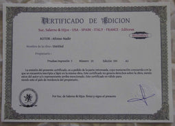 Afonso Nadir - Hand Pressed Print