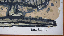 Akira Kilto Vintage Print - Original Lithograph 1964