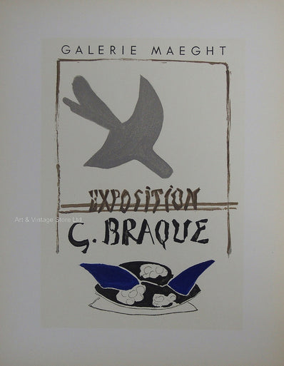 Georges Braque Vintage Print - Original Lithograph 1959