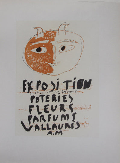 Pablo Picasso Vintage Print - Original Lithograph 1959