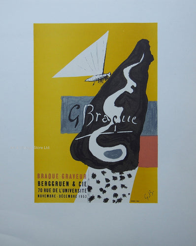 Georges Braque Vintage Print - Original Lithograph 1959