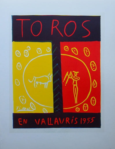 Pablo Picasso Vintage Print - Original Lithograph 1959