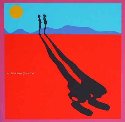 Ernst Trova - Original Serigraph 1972 - Collectible Art