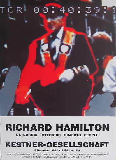 Richard Hamilton - Original Artist Poster 1991