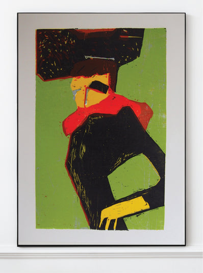 Peter Zaumseil - Original Woodcut