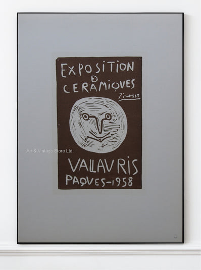 Pablo Picasso Vintage Print - Original Lithograph 1959