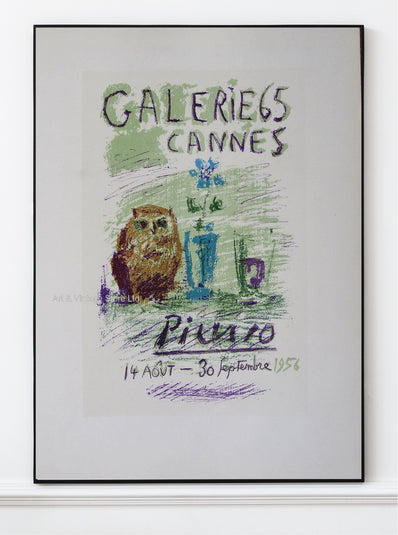 Pablo Picasso Vintage Print - Original Lithograph 1959