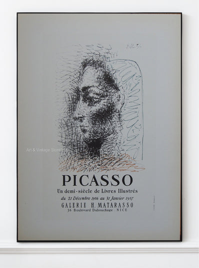 Pablo Picasso Vintage Print - Original Lithograph 1959