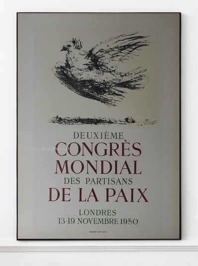 Pablo Picasso Vintage Print - Original Lithograph 1959