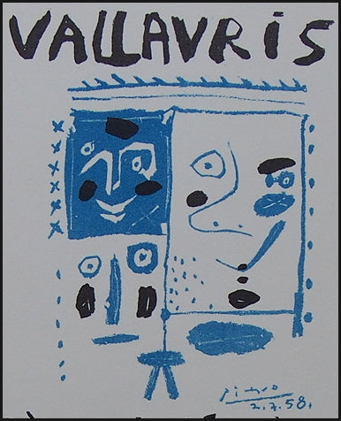 Pablo Picasso Vintage Print - Original Lithograph 1959
