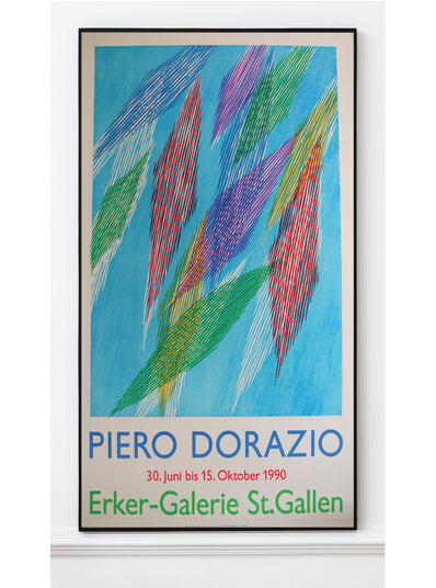 Piero Dorazio - Original Artist Poster 1990