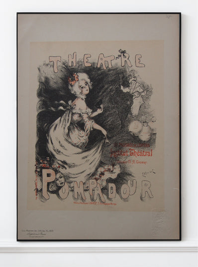 Emmanuel Barcet - Original Stone Lithograph 1898