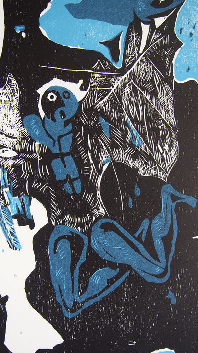 Segried Braun - Original Woodcut