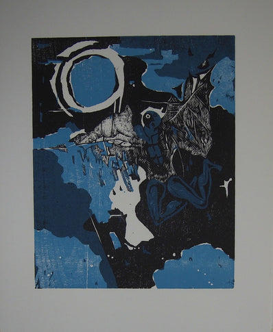 Segried Braun - Original Woodcut