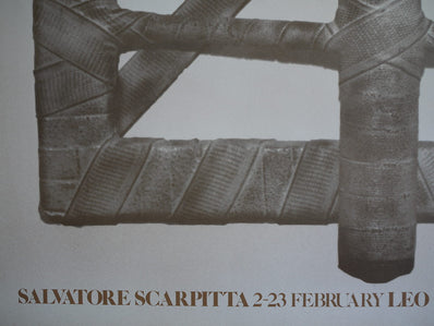 Salvatore Scarpitta ‪- Original Artist Poster 1982