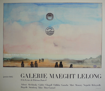 Saul Steinberg- Original Artist Poster 1985