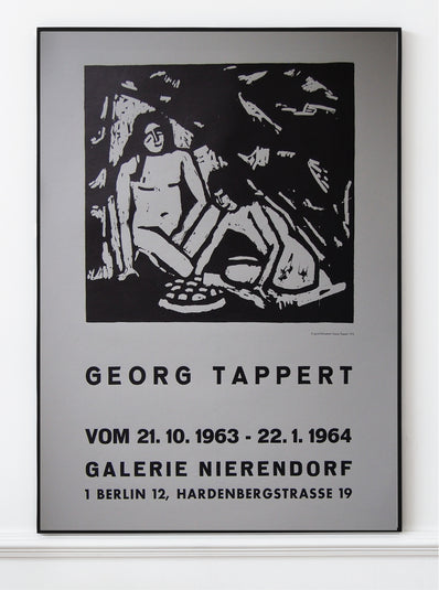 Georg Tappert - Original Woodcut Poster 1964